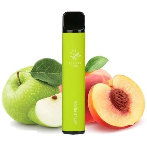 Elf Bar Apple Peach Disposable Vape Flavors